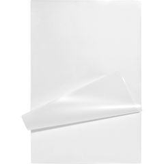 5 mil Menu-size Laminating Pouches, Laminating Pouch/Sheet Size: 12.13" Width x 18" Length x 5 mil Thickness, for Document, ID Badge, Photo, Recipe, Recipe Card, Pre-trimmed, Clear, 50 / Box