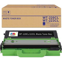 WT220CL Waste Toner Cartridge, Laser, 50000 Pages, 1 Each