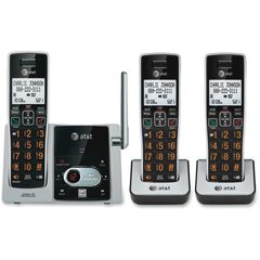 CL82313 DECT 6.0 Cordless Phone, 1 x Phone Line, 3 x Handset, Speakerphone, Answering Machine, Hearing Aid Compatible