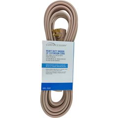 Heavy Duty Indoor Extension Cord, 14 Gauge, 125 V AC / 15 A, Beige, 15 ft Cord Length, 1