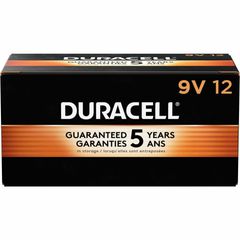 9-Volt Coppertop Alkaline Batteries, For Multipurpose, 9V, 12 / Box