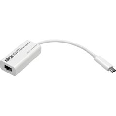USB-C to Gigabit Network Adapter, Thunderbolt 3 Compatibility - White, USB 3.1, 1 Port(s), 1, Twisted Pair