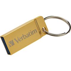 16GB Metal Executive USB 3.0 Flash Drive - Gold, 16 GBUSB 3.0, Gold
