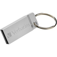 16GB Metal Executive USB Flash Drive - Silver, 16 GBUSB 2.0, Silver