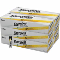 Industrial Alkaline AA Battery Boxes of 24, For Multipurpose, AA, 1.5 V DC, 6 / Carton