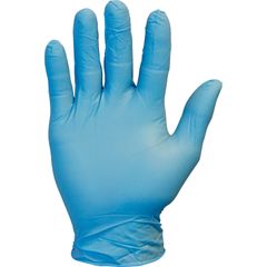 Powder Free Blue Nitrile Gloves, X-Large Size, Blue, Comfortable, Allergen-free, Silicone-free, Latex-free, For Cleaning, Dishwashing, Food, Janitorial Use, Painting, Pet Care, 100 / Box