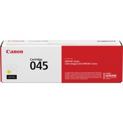 045 Original High Yield Laser Toner Cartridge - Yellow - 1 Each, 1300 Pages