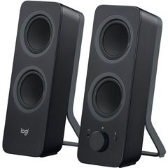 Z207 Bluetooth Speaker System - 5 W RMS - Black, 2 Pack