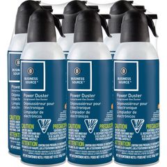 Power Duster, 10 oz, Moisture-free, Ozone-safe, 6 / Pack, Multi