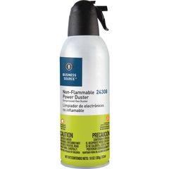 Nonflammable Power Duster, For Computer Equipment, 10 oz, Non-flammable, Ozone-safeCan, 1 Each, Multi