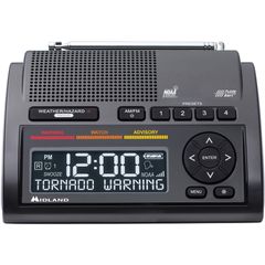 WR400 Emergency Alert Weather Radio, with NOAA All Hazard, Weather Disaster, AM/FM, Specific Area Message Encoding (SAME)7 Weather, Portable