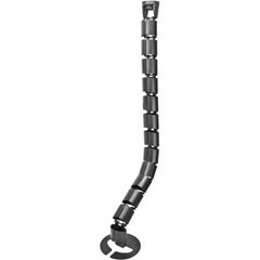 Universal Cable Control Spine, Cable Guide, Black, 1, 33" Length