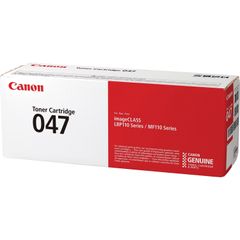 047 Original Laser Toner Cartridge - Black - 1 Each, 1600 Pages