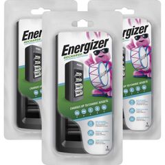 Recharge Universal Chargers, 3 / Carton, 6 Hour ChargingAA, AAA, C, D, 9V