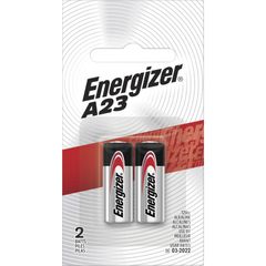 377 Silver Oxide Button Battery 2-Packs, For Keyless Entry, Garage Door Opener, Electronic Device, A23, 12 V DC, 72 / Carton