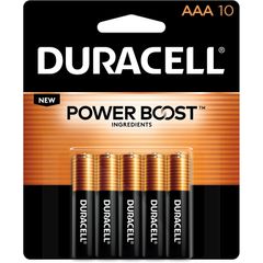 Coppertop Alkaline AAA Battery 10-Packs, For Multipurpose, AAA, 1.5 V DC, 400 / Carton