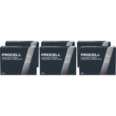 Procell Alkaline D Battery Boxes of 12, For Multipurpose, D, 14000 mAh, 1.5 V DC, 72 / Carton