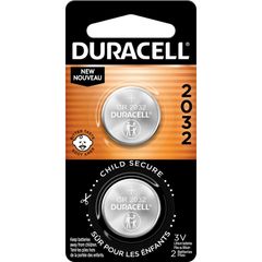 2032 Lithium Button Cell Battery 2-Packs, For Medical Equipment, Security Device, Health/Fitness Monitoring Equipment, Calculator, Watch, Keyfob Transmitter, CR2032, 3 V DC, 36 / Carton