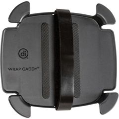 Wrap Caddy Streaming Device and Cable Organizer for Apple TV® - Fire TV® - Roku® - Raspberry Pi®, Black, 1 Pack