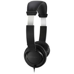 USB-C Hi-Fi Headphones, Stereo, Black, USB Type C, Wired, Over-the-head, Binaural, Ear-cup, 6 ft Cable, 1
