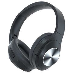Noise-cancelling Wireless Headset, Stereo, Wireless, 32.8 ft, Binaural, Noise Canceling, Black