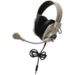 Deluxe Multimedia Stereo Headset, Stereo, Mini-phone (3.5mm), Wired, Over-the-ear, Binaural, Ear-cup