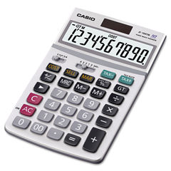 JF100MS Desktop Calculator, 10-Digit LCD