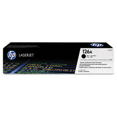 HP 126A, (CE310A) Black Original LaserJet Toner Cartridge