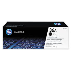 HP 36A, (CB436A) Black Original LaserJet Toner Cartridge