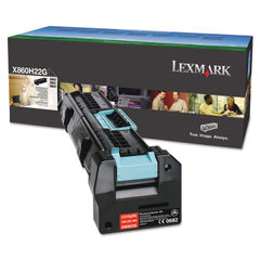 X860H22G Photoconductor Unit, 48,000 Page-Yield, Black