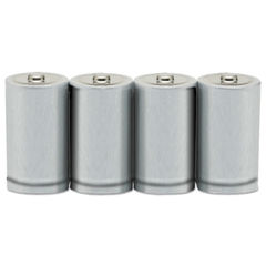 6135014468310, SKILCRAFT Alkaline D Batteries, 4/Pack