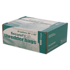 8105013994791, SKILCRAFT Heavy-Duty Shredder Bags, 20 gal Capacity, 100/BX