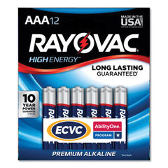 6135008264798, SKILCRAFT Alkaline AAA Batteries, 12/Pack