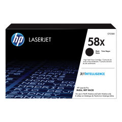 HP 58X, (CF258X) High-Yield Black Original LaserJet Toner Cartridge