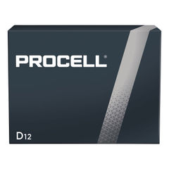 Alkaline D Batteries, 12/Box