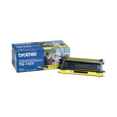 TN115Y High-Yield Toner, 2,500 Page-Yield, Yellow
