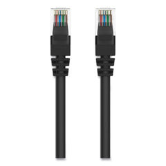 CAT6 UTP Computer Patch Cable, 10 ft, Black
