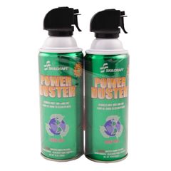 SKILCRAFT Canned Air Duster 10oz Twin pk - Moisture-free - 6 Case