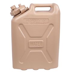 SKILCRAFT Water Can, Desert Tan - 5 gal - 5 gal